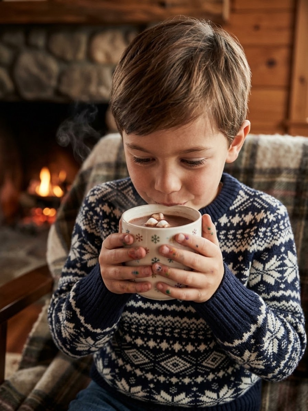 Crewcuts Fair Isle Sweater Size XS 4-5